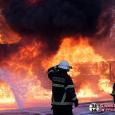 Einsatzfoto Brand Kohlenanzünderwerk 2012